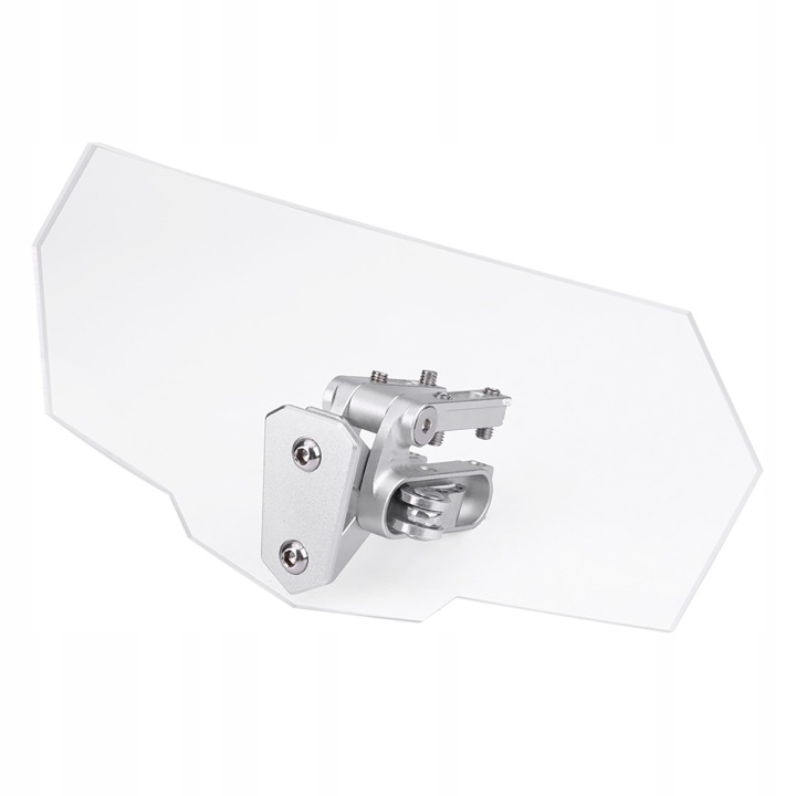 DÉFLECTEUR MOTOCYCLETTE UNIVERSEL VITRE 12X27CM