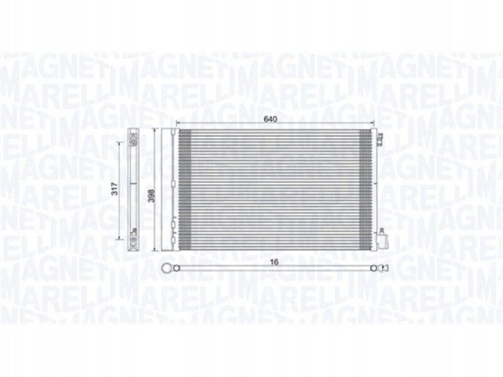 MAGNETI MARELLI 350203779000 DÉSHYDRATEUR CLIMATISATION