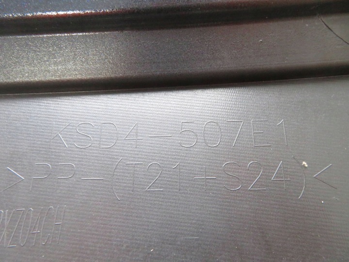 MOULURE SUPÉRIEURE PARE-CHOCS AVANT MAZDA CX-5 CX5 II KF KSD4-507E1 LIFT 22-