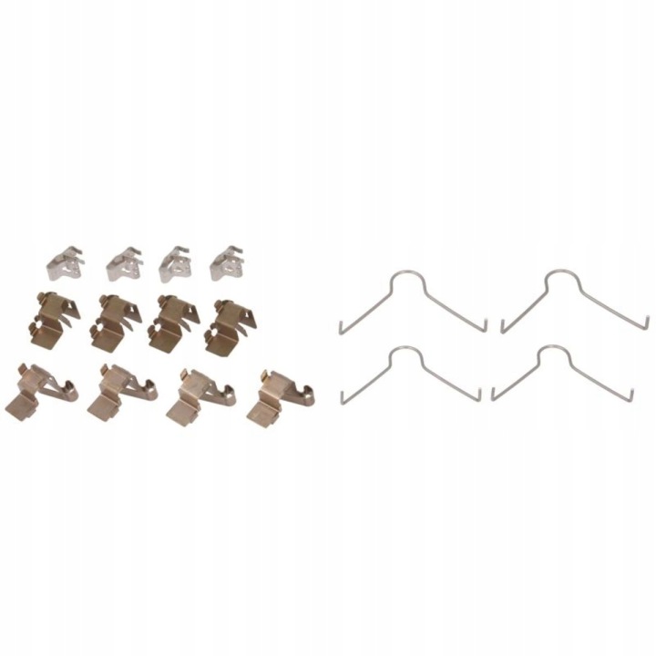 KIT MONTAGE PLAQUETTES FREINS TRW PFK291