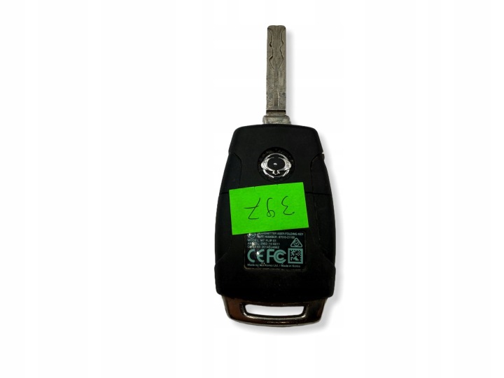 CLÉ CLÉ TÉLÉCOMMANDE SSASANG YONG 87510-21100