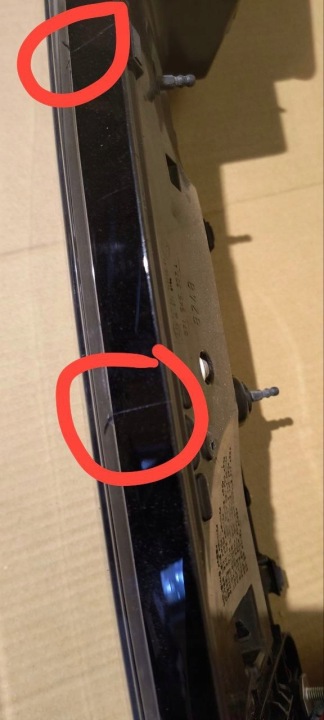 PHARE ARRIÈRE COUVERCLES DE COFFRE IQ LIGHT CACHE VW TIGUAN III 571945307C VARSOVIE
