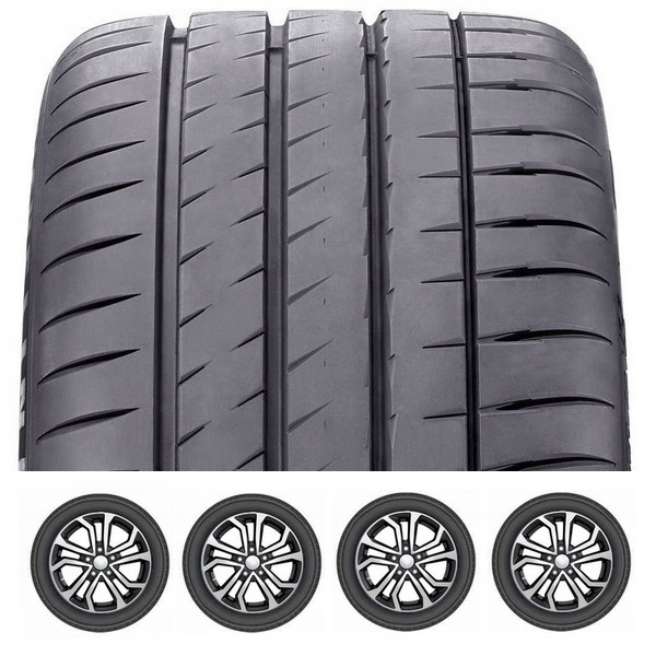 4 PIEZAS NEUMÁTICOS DE VERANO 245/35R19 MICHELIN CONTROL REMOTO SPORT 4 S 