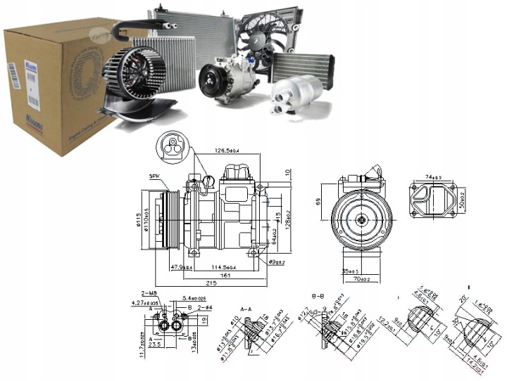 COMPRESSEUR DE CLIMATISATION BMW 3-SERIES E36 90-