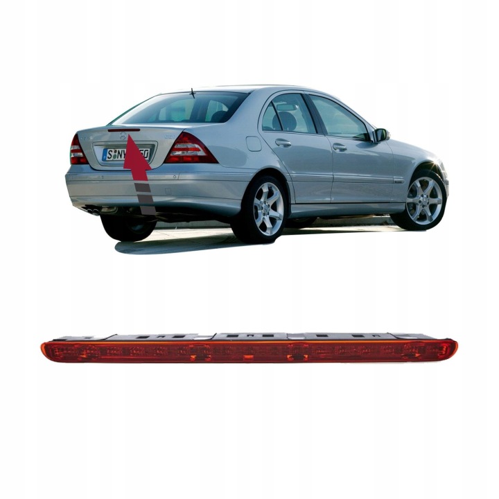 FEUX STOP VERS MERCEDES ESSENCE C-CLASS W203 2000-2006 A2038201456