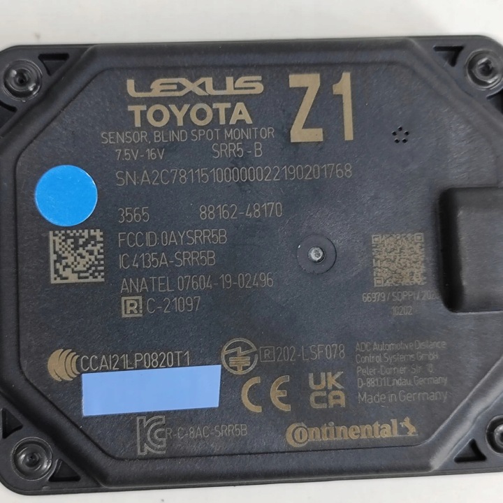 MODULE MORT ZONES LEXUS RX (_LA1_, _LH1_) 8816248170 27645635 2.4L 205KW
