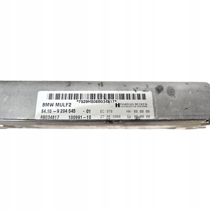 BMW E70 E60 E92 E81 E90 E87 MODULE CONTRÔLEUR BLUETOOTH GSM MULF2 9204545