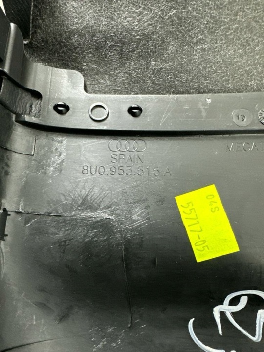 PROTECTION COLONNES DIRECTION ENSEMBLE AUDI Q3 8U 8U0953515A