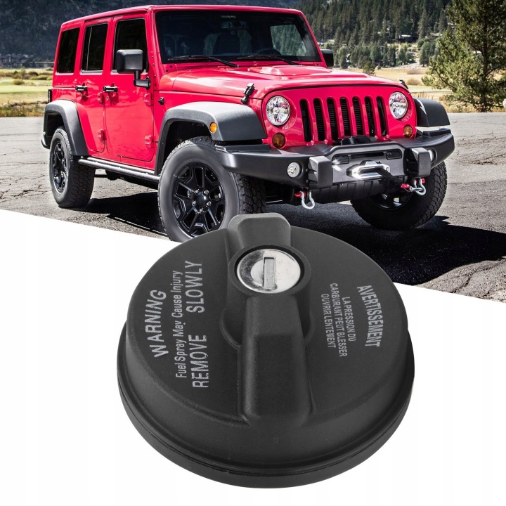 BOUCHON GOULOTTE DE REMPLISSAGE CARBURANTS POUR JEEPA WRANGLERA 01-16