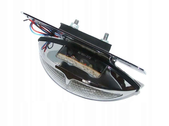 ARRIÈRE PHARE ARRIÈRE UNIVERSELLE LED CHROME HOMOLOGATION