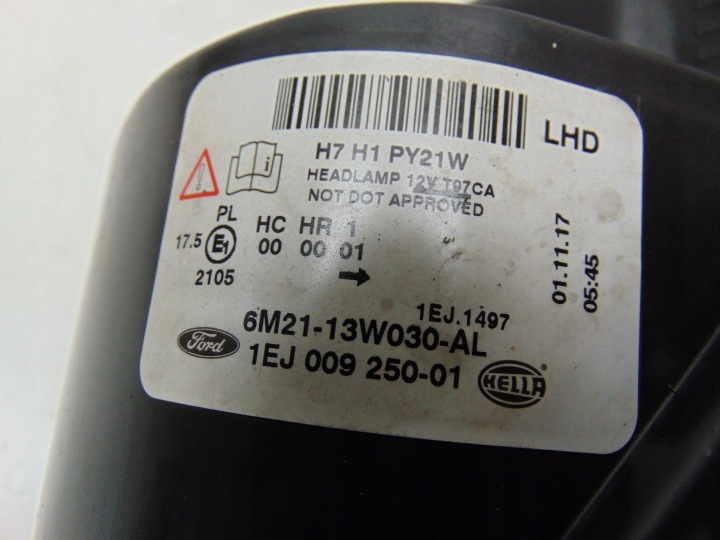 PHARE GAUCHE AVANT FORD S-MAX MK1 6M21-13W030-AL EUROPE