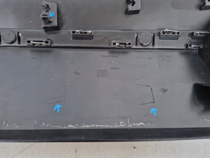 MOULURE PORTES DROIT AVANT DROITE AVANT RENAULT CAPTUR I 1 801863032