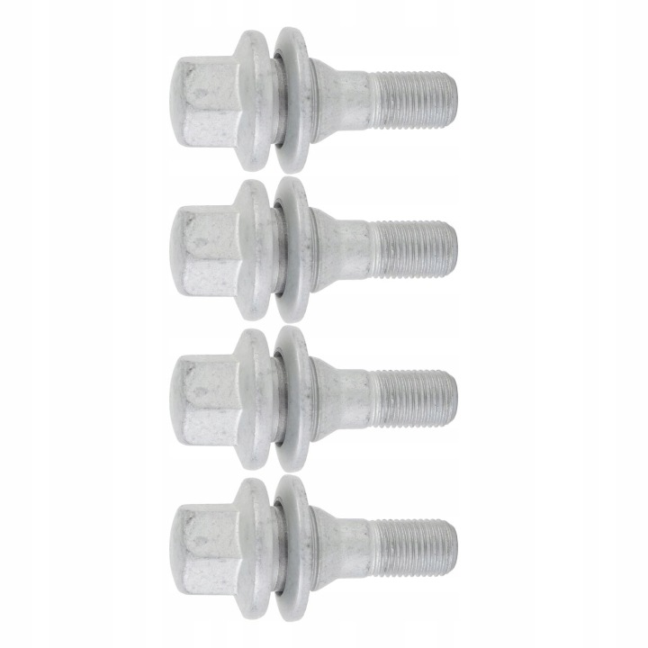 4 PCS VIS ROUES ÉCROU MÉTALLIQUE 540567 LONGUE TRWALOSC REMPLACEMENT 73