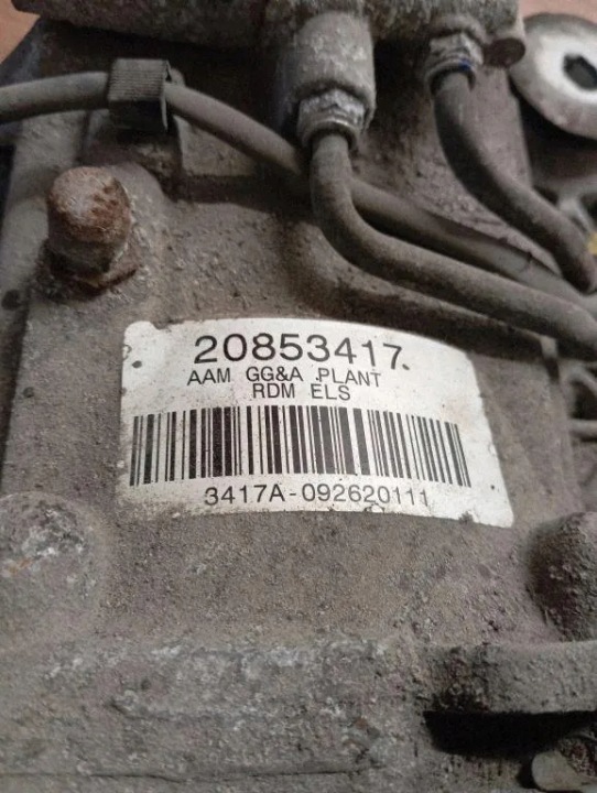 RÉDUCTEUR DE VITESSE ARRIÈRE CADILLAC SRX 3417A092620111 0.3L GASOLINE 198KW 2010
