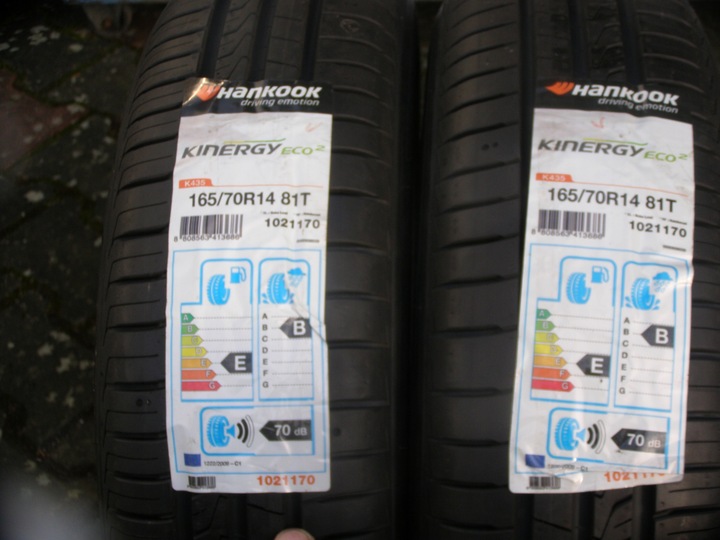 165 70 14 HANKOOK KINERGY ECO2 2 PIEZAS 