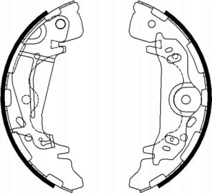 91075800 SABOTS DE FREIN À TAMBOUR DE FREIN HYUNDAI H1 00-07 TEXTAR photo 1 - milautoparts-fr.ukrlive.com