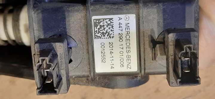PÉDALE GAZ VITO MERCEDES W447 A4472901701