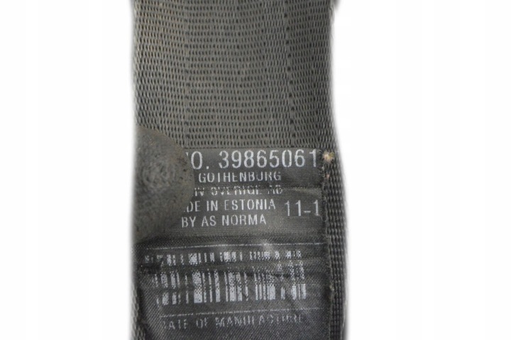 VOLVO V70 2009 DROITE CÔTÉ CEINTURE DE SÉCURITÉ SIÈGES AVANT