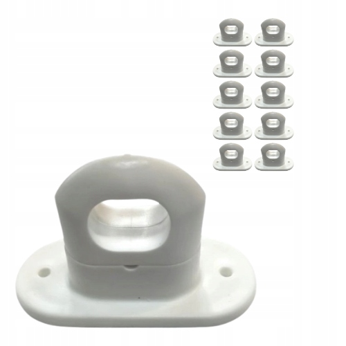 SUPPORT MARCHE ARRIÈRE PLASTIQUE BLANCHE 42X22 10X BÂCHE BURTOWA ALTANY TENTES
