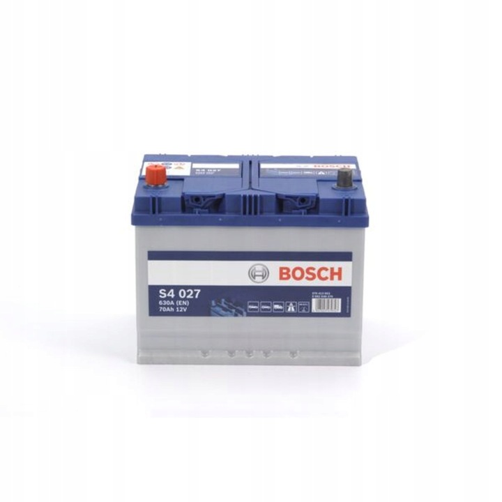 BATERÍA BOSCH S4 70AH 630A L+ 