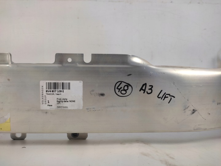 AUDI A3 8V 8V4 LIFT POUTRE PARE-CHOCS AVANT AVANT 2016-