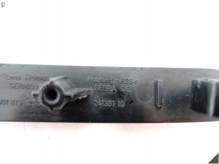 BMW M3 G80 M-POWER BERLINE LIMUZYNA 20- RÉFLECTEUR MOULURE DANS PARE-CHOCS ARRIÈRE GAUCHE