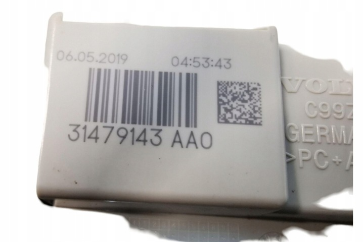 ÉCLAIRAGE INTERNE VOLVO XC60 C159M101 2.0L GASOLINE 180KW 2020