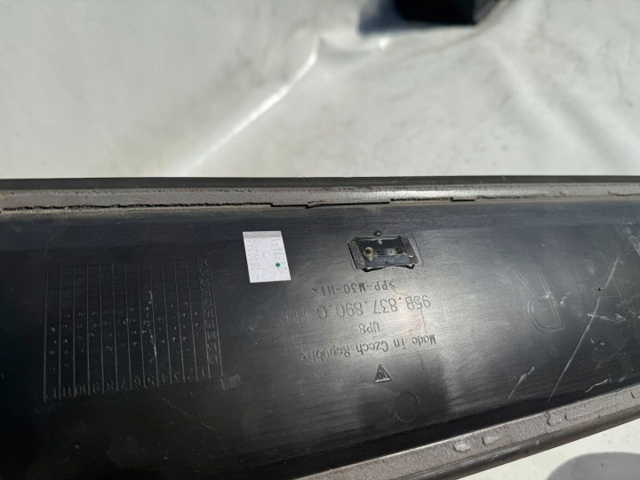 PORSCHE MACAN 95B MOULURE PORTES DROITE AVANT AVANT 95B837890 95B837890G
