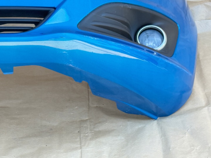 FORD FIESTA MK7 LIFT 2012-2017 PARE-CHOCS AVANT BLUE CANDY ORIGINAL