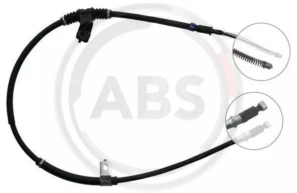 CÂBLE FREINS A.B.S. K11457 MB520890