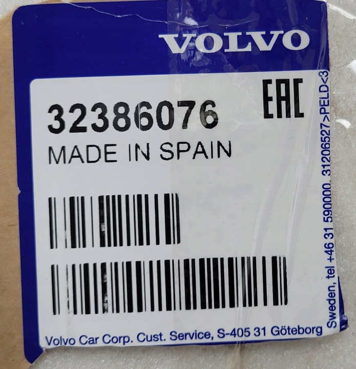 GRILLE CHROME INSIGNE CALANDRE PARE-CHOCS VOLVO XC60 II 2017- MOMENTUM NEUF