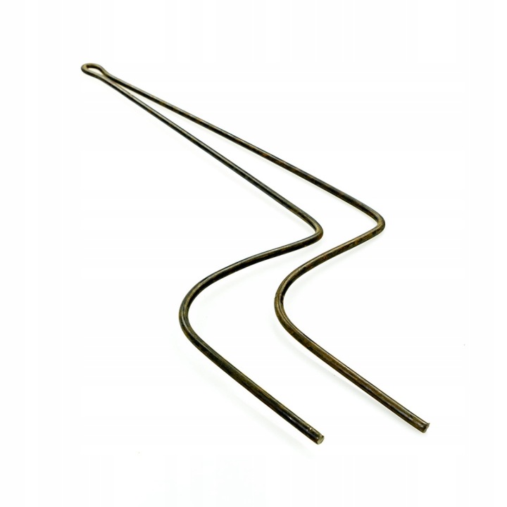 DOIGT DE VERROUILLAGE À RESSORT PRZETRZASARKI RÂTEAU 530MM SR.6MM PZK 5211/02-006/0