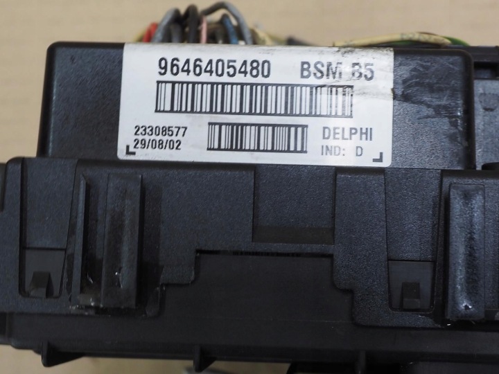 MODULE BOÎTE BSM PEUGEOT 206 207 307 CITROEN C2 C3 9646405480
