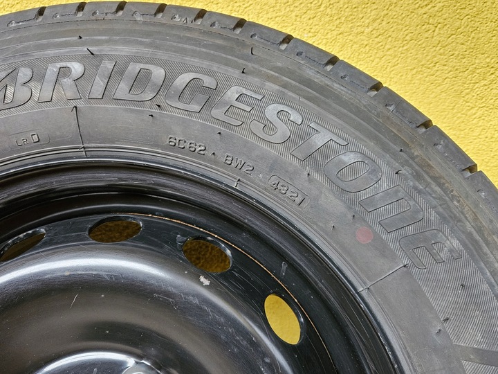 RUEDA RENAULT MASTER BRIDGESTONE DURAVIS R660 ECO 225/65R16C - PONAD 7MM 