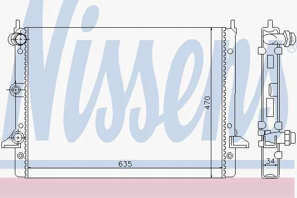 RADIATEUR EAU 67303 NIS
