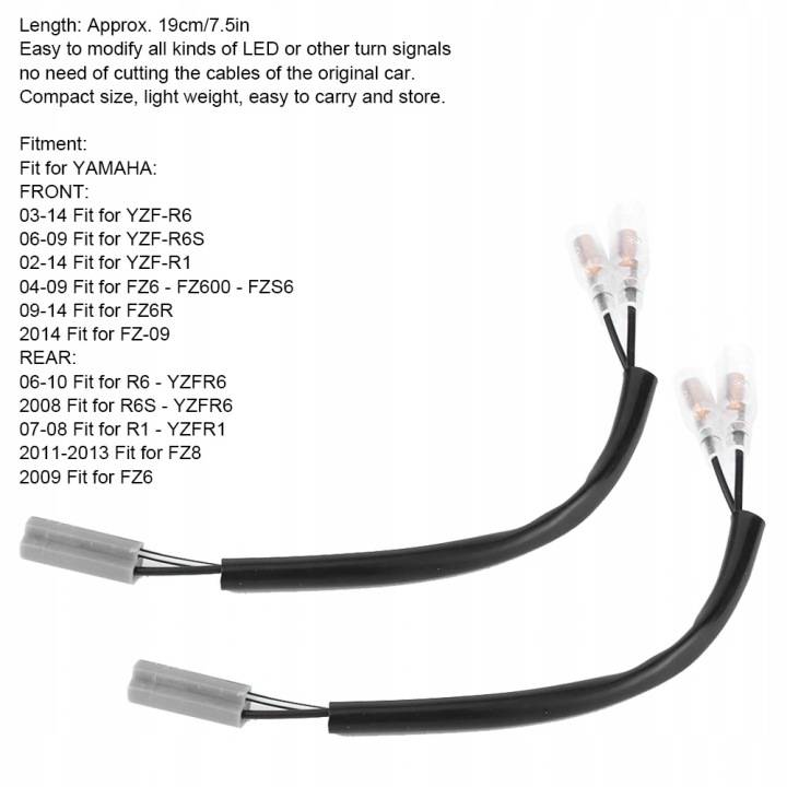 ADAPTATEUR FILS CLIGNOTANTS 7CM*1CM