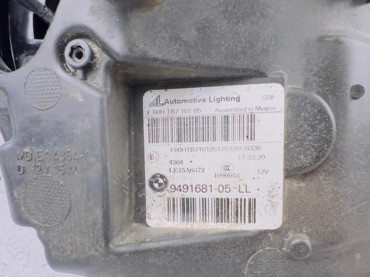 PHARE AVANT BMW X3 X4 G01 G02 ADAPTIVE LED ORIGINAL 9491681-05