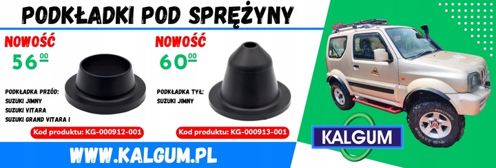 PAD SPRING REAR SUZUKI JIMNY 1 PIECE POLISH PRODUCT 