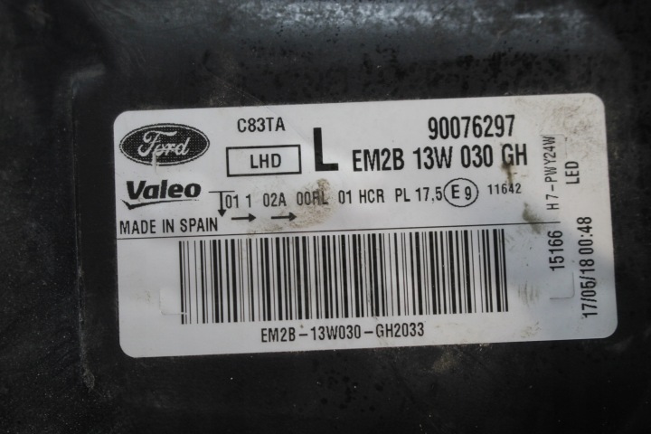 PHARE GAUCHE AVANT FORD S-MAX GALAXY 90076297 EM2B13W030GH