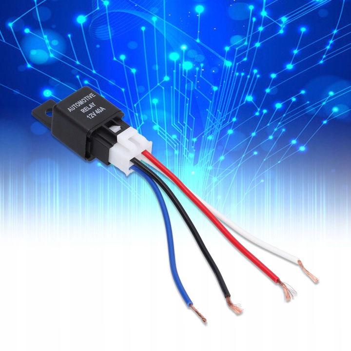 ÉTANCHE RELAIS AUTOMOBILE 4PIN DC 12V 40A