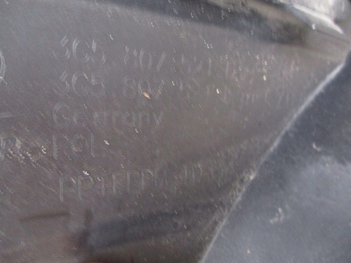 140/33 DOUBLURE SPOILER PARE-CHOCS ARRIÈRE BAS VW PASSAT B8