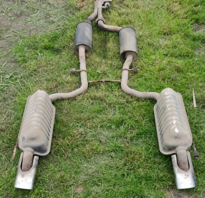 ÉCHAPPEMENT COMPLET ORIGINAL CATALYSEURS MERCEDES CL 600 W215 W220 S600