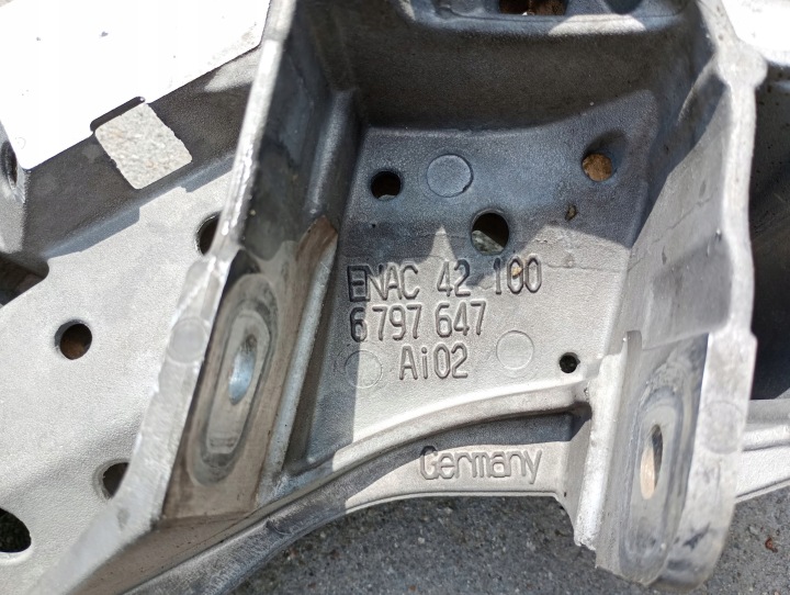 SUSPENSION CHÂSSIS CHÂSSIS BERCEAU POUTRE BMW 5 F10 F11 XD 4X4