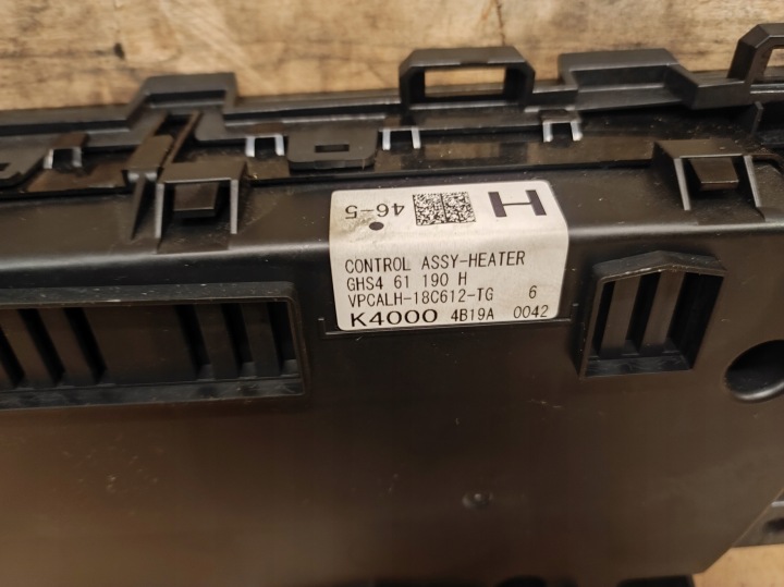 PANNEAU COMMANDE CLIMATISATION MAZDA 6 VI III 3 GJ