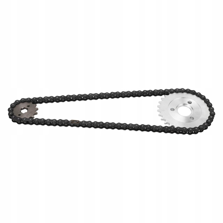 420 78 LINK 3 OUVERTURES 29T 120MM ARRIÈRE ENGRENAGE 14T CHAÎNE KIT ROUES T4