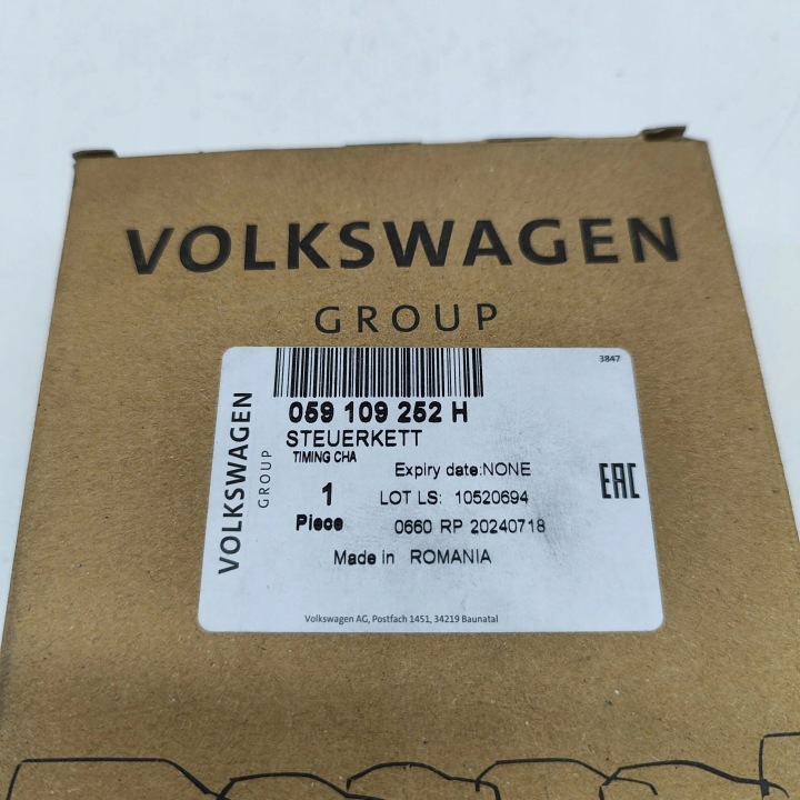 AUDI Q8 2018 CHAÎNE DISTRIBUTION