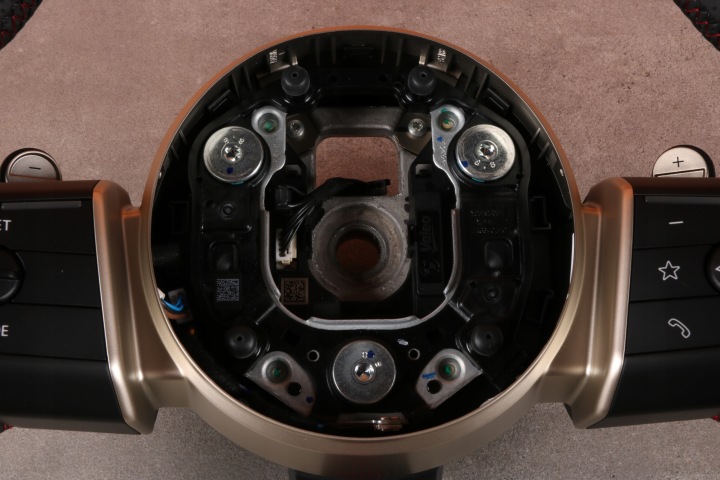 MINI F65 F66 F67 U25 ORIGINALE VOLANT JCW AVEC CHAUFFAGE PALETTES ASSISTANT