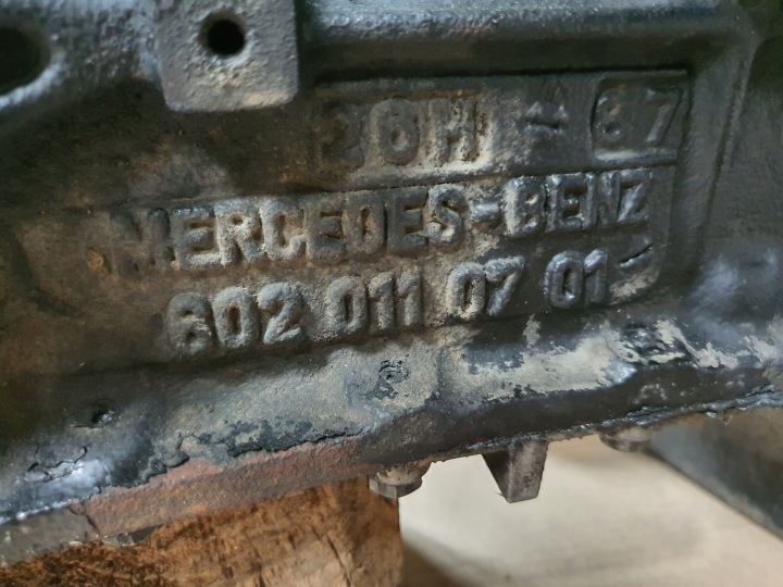 MOTEUR COMPLET MERCEDES E W124 190 W2012.5 D 602912 6020110701 DIESEL