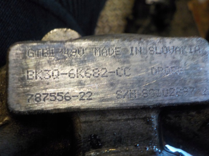 TRANSIT MK7 2.2 TDCI RWD 16R CYR5 TURBINE TURBOCOMPRESSEUR BK3Q-6K682-CC