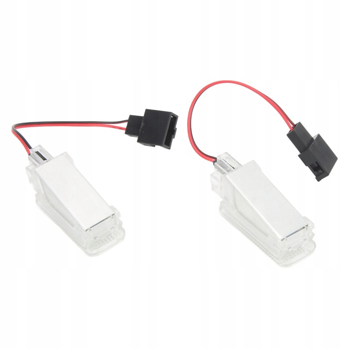 PAIRE 12V LED ÉCLAIRAGE SUR PIEDS ÉCLAIRAGE INTÉRIEUR VOITURES 0R